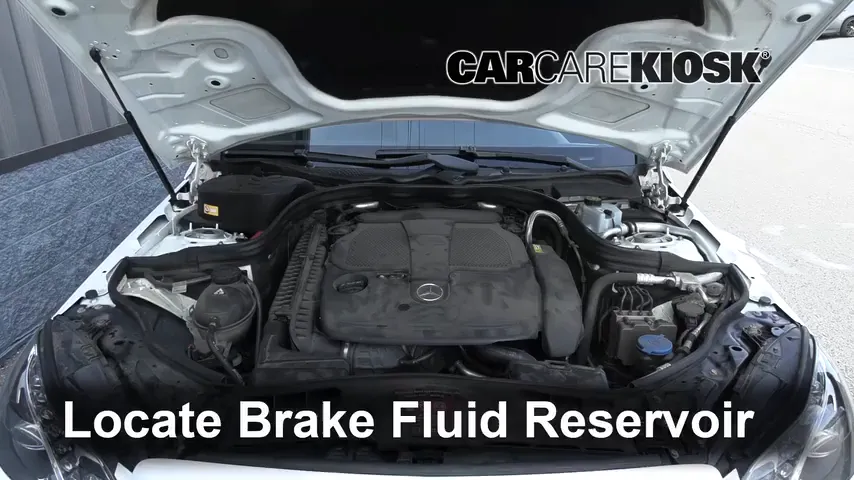 2014 Mercedes-Benz E350 4Matic 3.5L V6 Sedan Brake Fluid